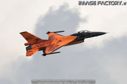 2009-06-27 Zeltweg Airpower 0554 General Dynamics F-16 Fighting Falcon - Dutch Air Force